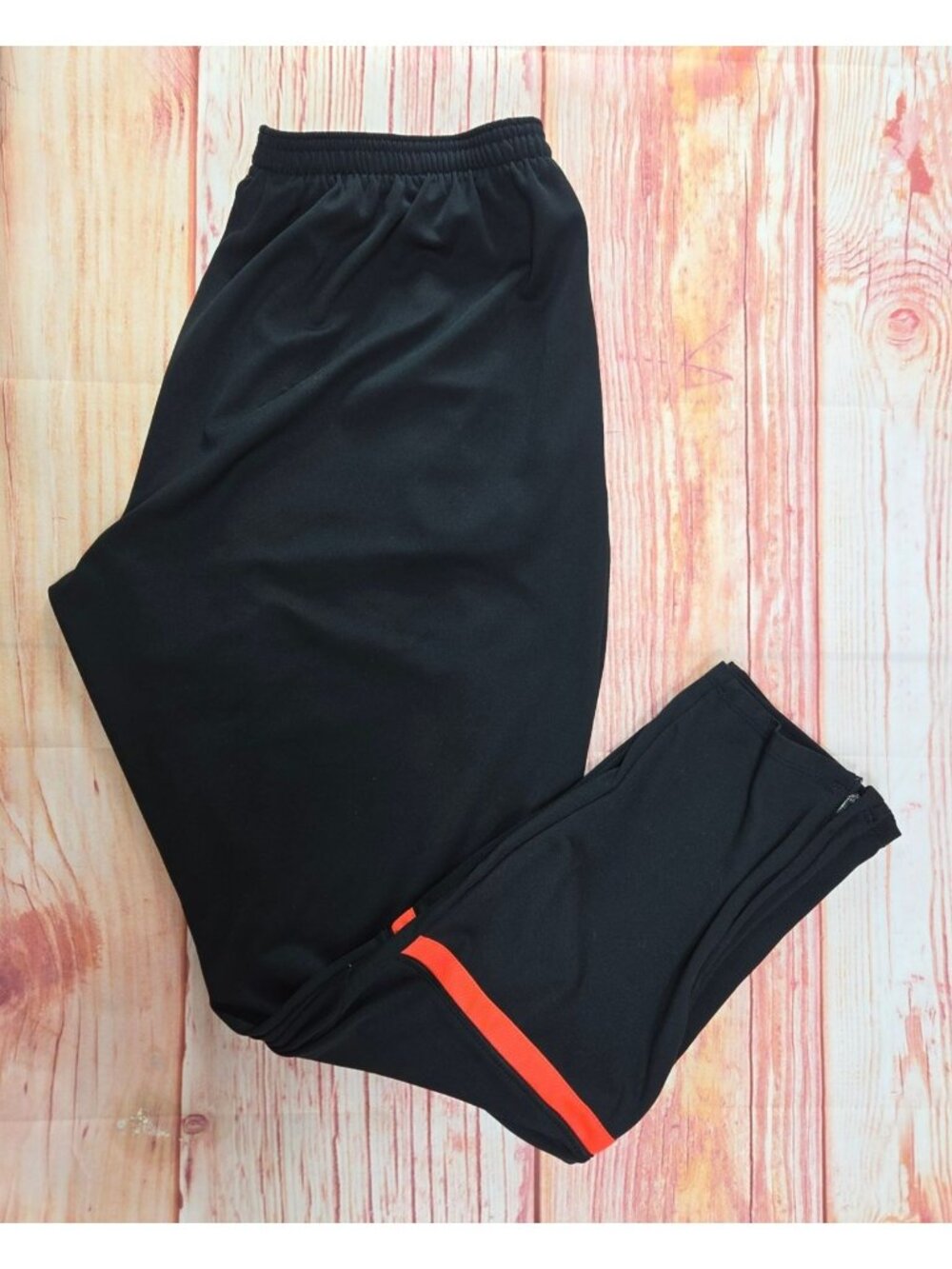 Nike Dri-Fit Mens Black Athletic Jogger Pants Large